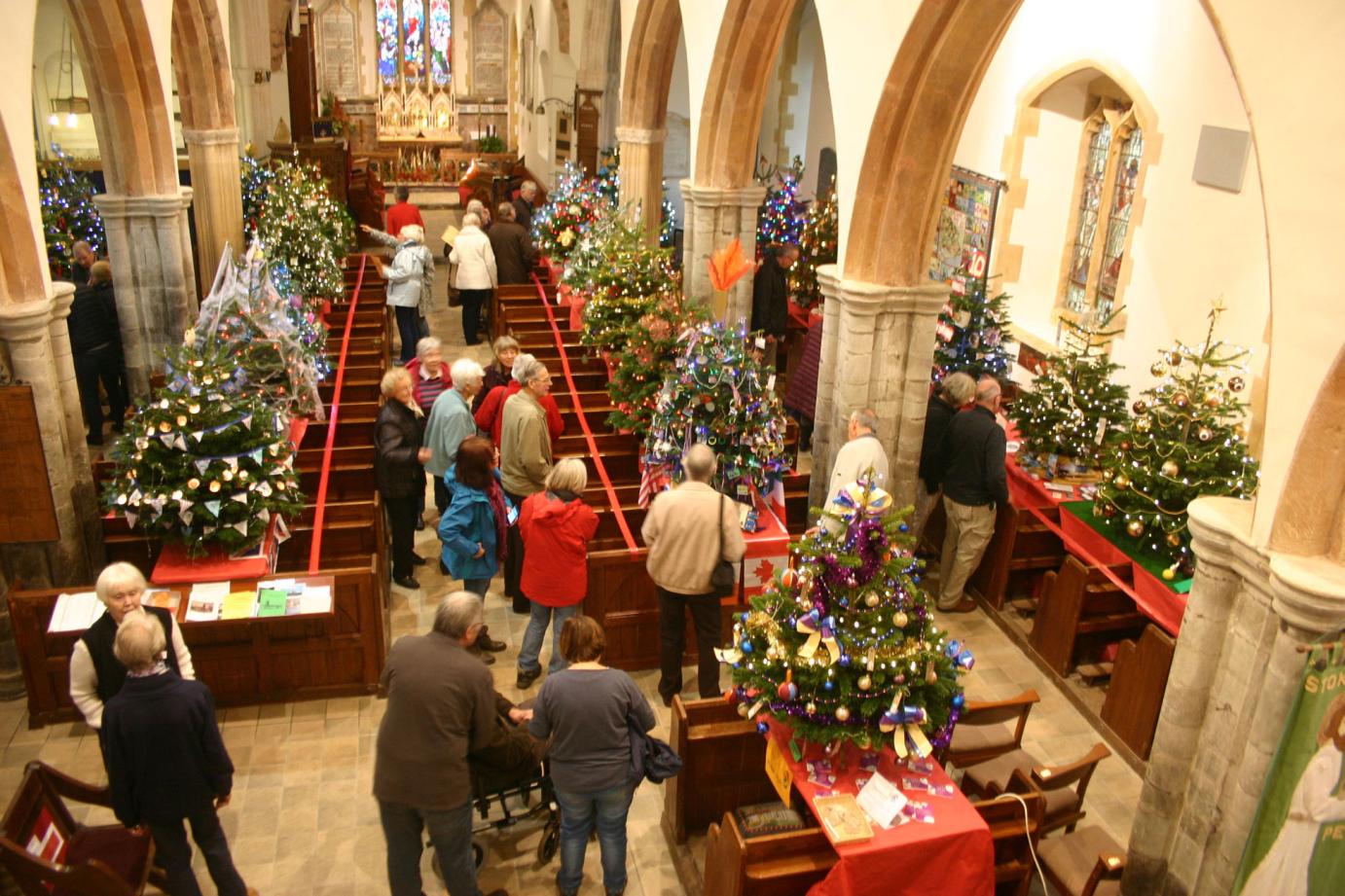 Stoke Fleming Christmas Tree Festival